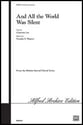 And All the World Was Silent Two-Part Mixed choral sheet music cover